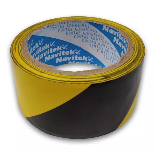 Cinta de marcaje uso 755 Navitek amarillo/negro 48 mm x 33 m empaque con 6 pzas