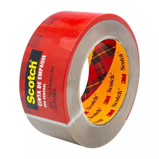 Cinta de empaque canela Scotch mod.301c3M 48x150