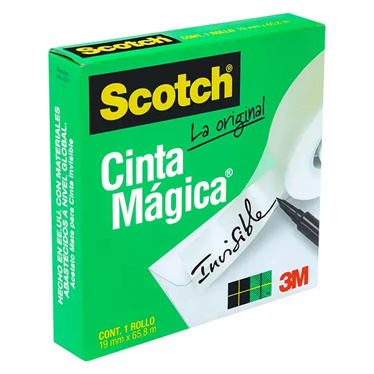 Cinta Mágica Mod. 810 sp Scotch 3M 19x65.8 caja con 1 pieza