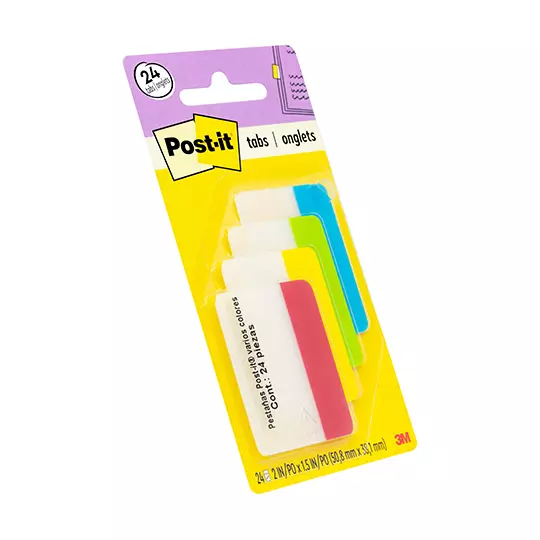 Banderitas rígidas Mod 686-alyr Post-It 2x1.5pulgadas 4 colores