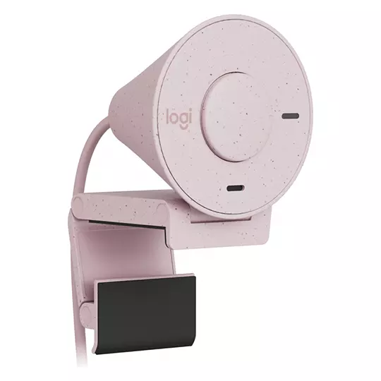 LM-Cámara Webcam Logitech Brio 300 1920x 1080 Pixeles USB-C Rosa