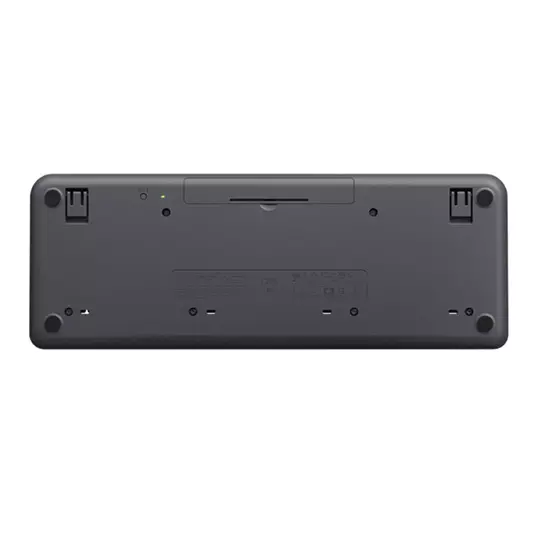 Teclado Logitech K250 Inalámbrico, Bluetooth, Negro, Español