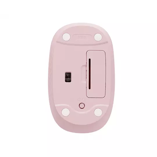 Mouse Inalámbrico Logitech M196 Óptico 1.000DPI Rosa