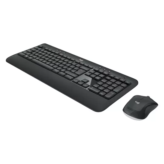Kit de Teclado y Mouse Logitech MK540 Advance, RF Inalámbrico USB Negro/Blanco