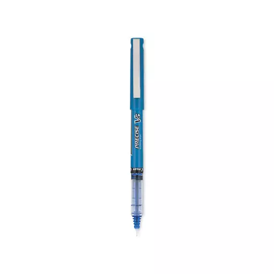 Bolígrafo extra fino Precise V5 Pilot punta rodante, color azul, caja c/12 pzas