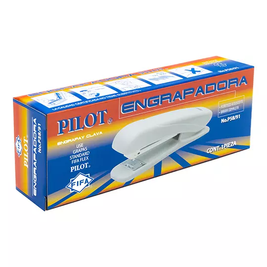 Engrapadora de plástico Pilot Mod. P58 tira completa