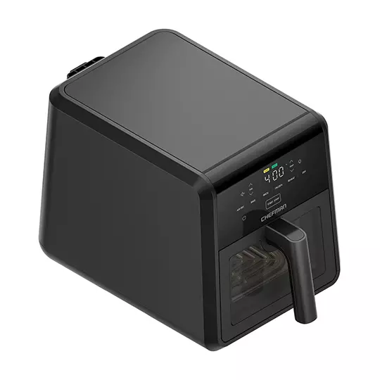 Freidora de aire CHEFMAN turbo fry 6.6 litros negra RJ38-7TW-MX
