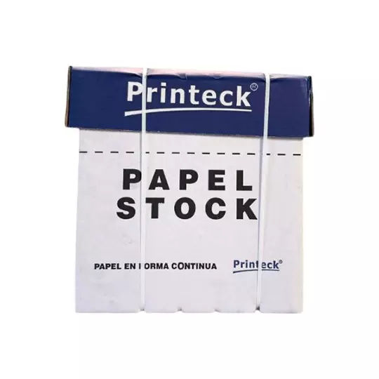 Caja de papel stock Printeck de 9.5" x 11" 2 tantos