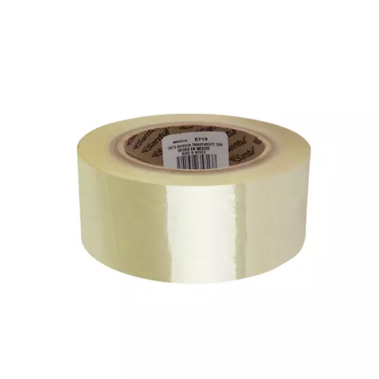 Cinta empaque adhesiva SANTUL transparente de 48MM X 150M
