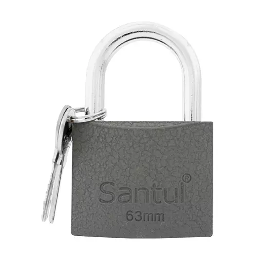 Candado SANTUL cuerpo de hierro 63mm 1PZGancho estandar
