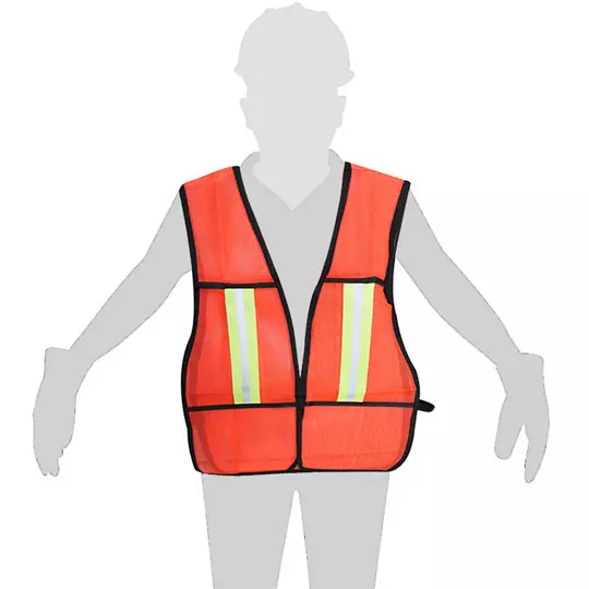 Chaleco de seguridad santul color naranja