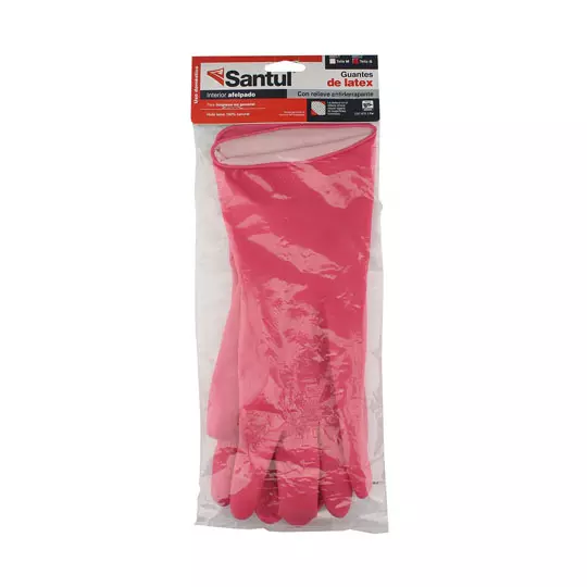 Guantes antiderrapantes Santul rojos medianos