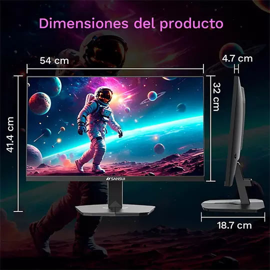LM-Monitor de juegos de 24 pulgadas 160Hz FHD 1080 Tecnología FreeSync