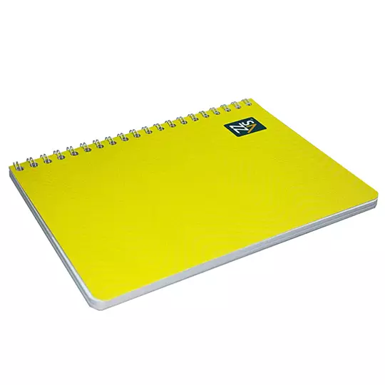 Cuaderno profesional SAZZ Classic doble arillo raya con 100 hojas