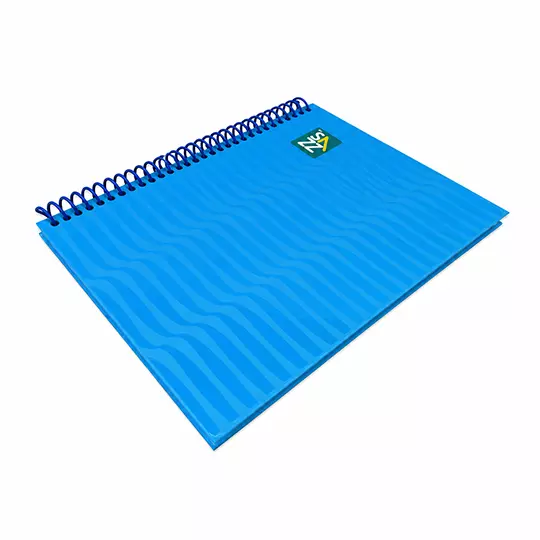 Cuaderno forma francesa SAZZ Classic pasta dura cuadro grande C7 con 100 hojas