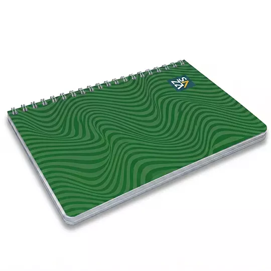 Cuaderno forma francesa SAZZ Classic doble arillo cuadro grande C7 con 100 hojas
