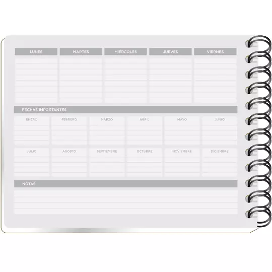 Cuaderno forma italiana SCRIBE Clásico raya con 100 hojas