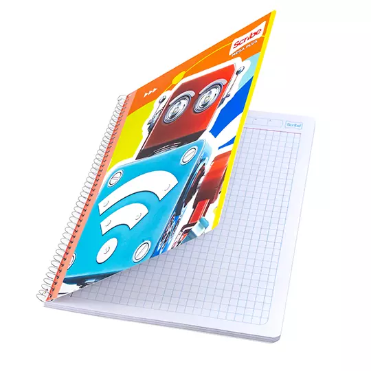 Cuaderno profesional SCRIBE Mega plus cuadro grande (7 mm) con 100 hojas