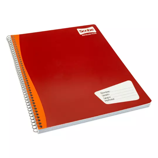 Cuaderno profesional SCRIBE Escolar plus cuadro grande (7 mm) con 100 hojas