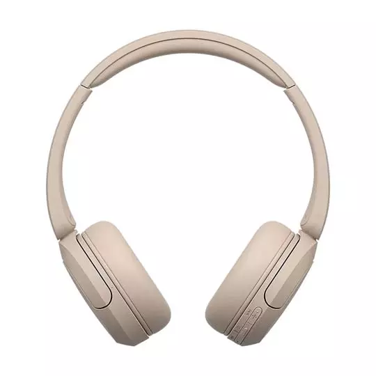 DIADEMA SONY INALÁMBRICA COLOR BEIGE.