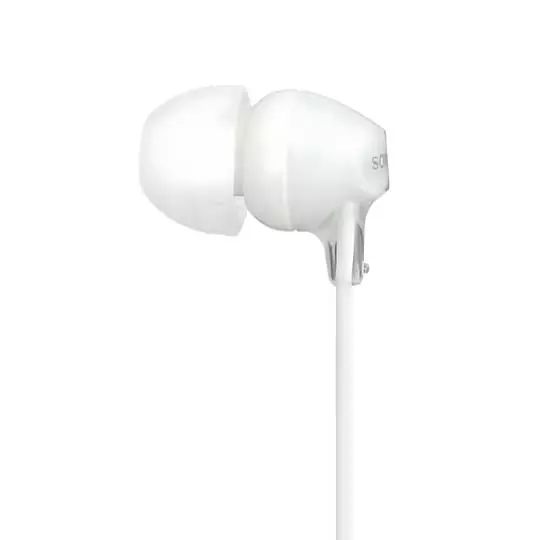 AUDÍFONOS SONY ALÁMBRICOS COLOR BLANCO.