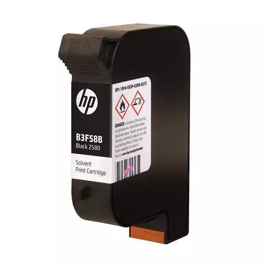 TINTA INDUSTRIAL HP 2580 CARTUCHO DE IMPRESIÓN SOLVENTE