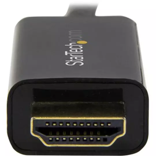 Cable Startech dp a HDMI 1m ultra HD negro