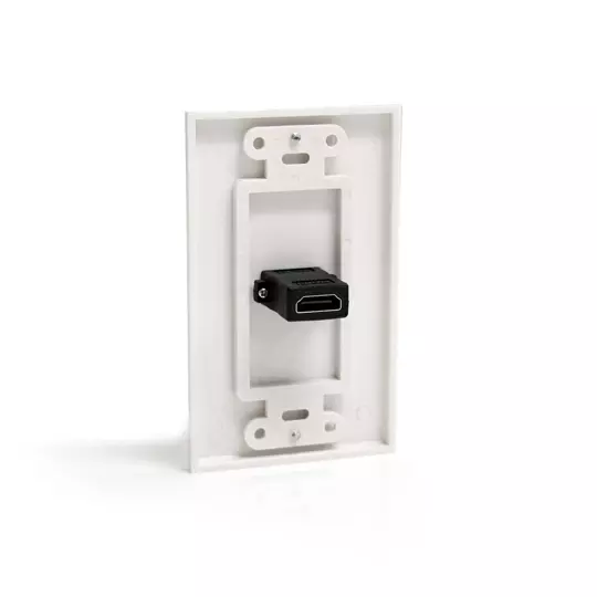 Placa de pared HDMI de una entrada blanco Startech