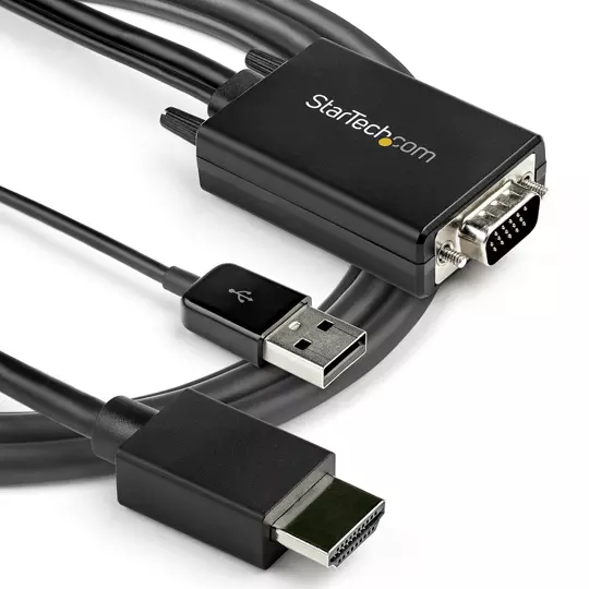 Cable Startech adaptador de VGA a HDM e 2m