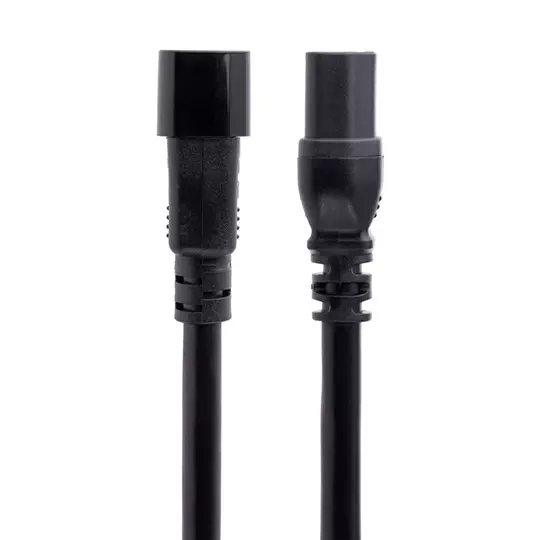 Cable 3m de extension de alimentacion c14 a c15 125v