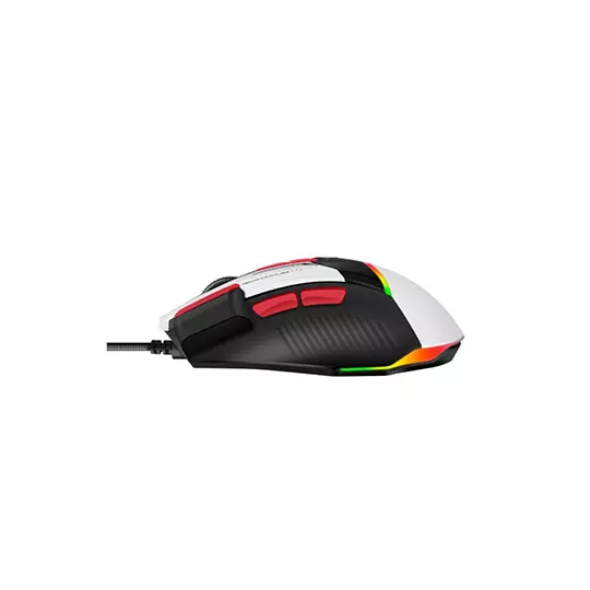 LM-Mouse gamer STEREN con conexión USB 3.0 de 1.5 m color blanco