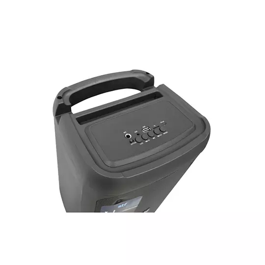 Bocina inalámbrica STF Encode Block 6.5"con aro de luz LED y conectividad TWS