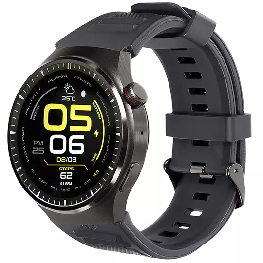 Smartwatch STF mod. Kronos Speed pantalla1.43" resistencia IP68 color Negro