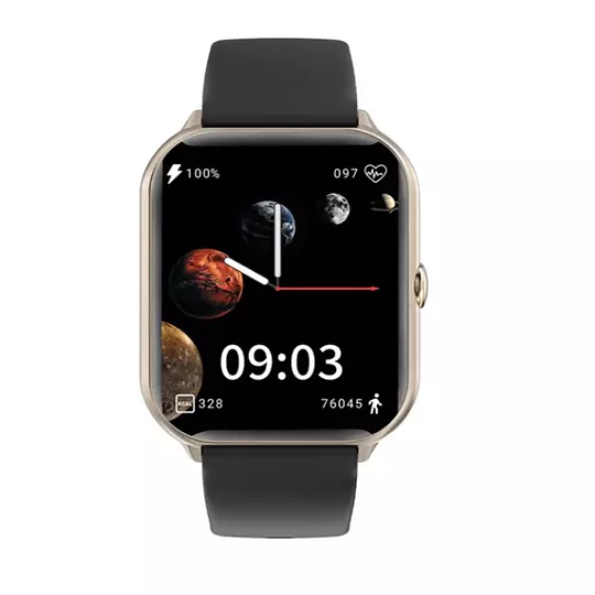 Smartwatch STF modelo Kronos blaze pantalla 1.96" resistencia IP67