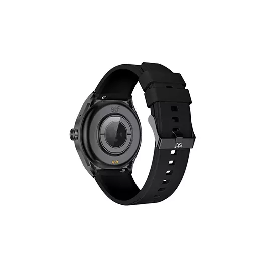 Smartwatch STF mod. Kronos Trek pantalla1.3" resistencia IP67 color negro