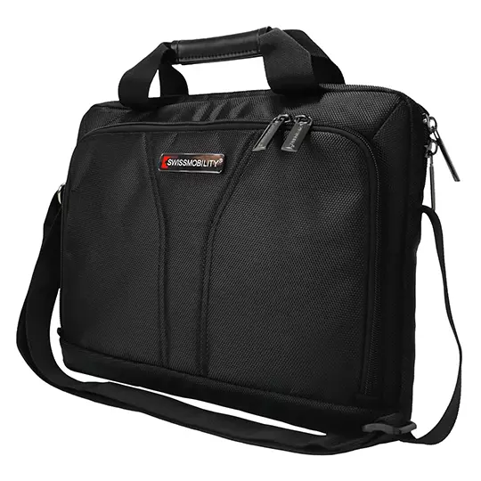 Maletín porta laptop Swissmobility ZUG 14" color negro