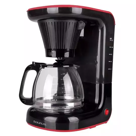 Cafetera Taurus velvet 12 tazas.