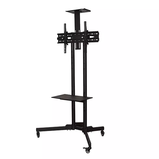 Soporte de pantalla móvil con ruedas 360grados Techmakro para TV de 32'' a 70''