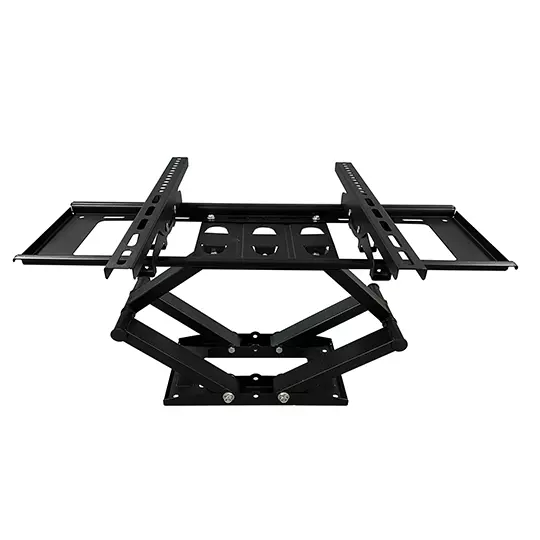 Soporte de pantalla móvil Techmakro con brazo articulado para TV de 40'' a  80''