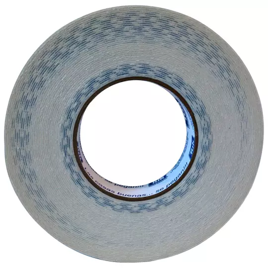 Cinta 4030 doble capa TUK 24 mm x 30 m ,color blanco, 1 pza