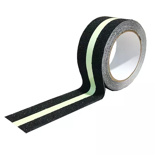 Cinta antiderrapante 50mm x 4.57m cinta fluorescente