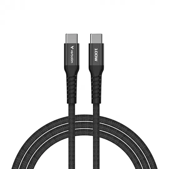 LM-Cable Magnético Verbatim Compacto 100W 12cm Color Negro