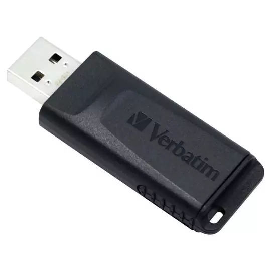 Memoria Verbatim USB 64GB slider blac.
