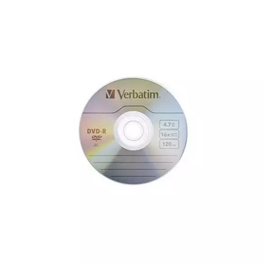 Disco Verbatim DVD-R 4.7GB 16x individual