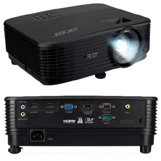 Proyector Acer X1229h 1920 X 1200 Maximo, 4500 Ansi Lumenes