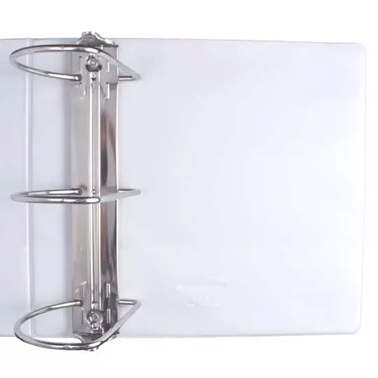 Carpeta panorama herraje D 5" ACCO color blanca, tamaño carta