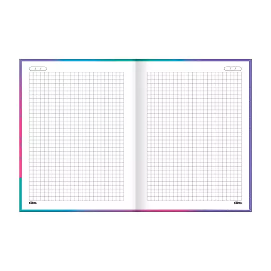 Cuaderno Tilibra profesional cosido cuadro grande, guerreras k-pop 80 hojas 1