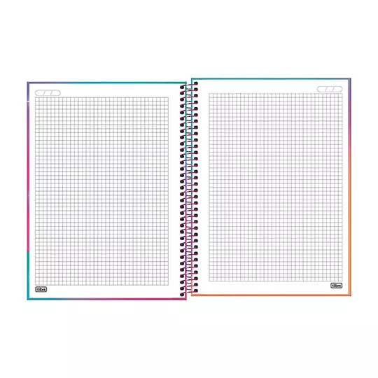 Cuaderno Tilibra profesional espiral, cuadro chico, guerreras k-po 80 hojas 1