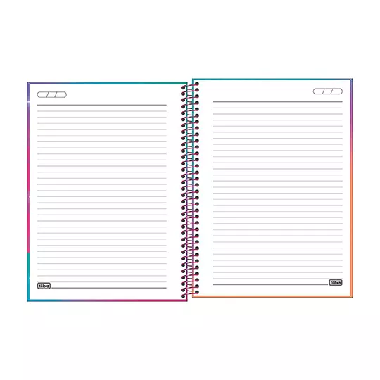 Cuaderno Tilibra profesional espiral, raya, guerreras k-pop 160 hojas 1 pieza