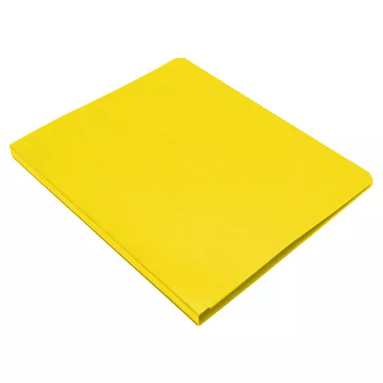 Carpeta pressboard Accopress sh ACCO oficio color amarillo con broche de 8 cm